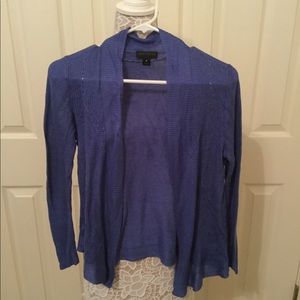 Worthington blue cardigan